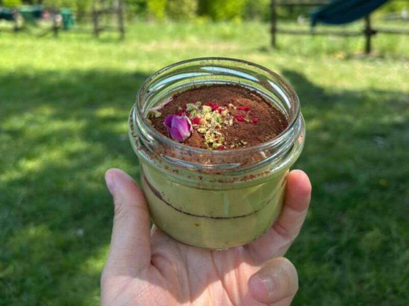Tiramisu pistacjowe