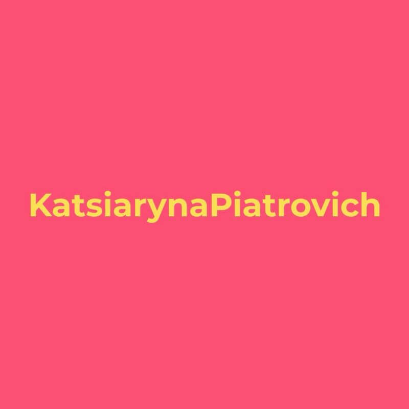 Katsiaryna Piatrovich